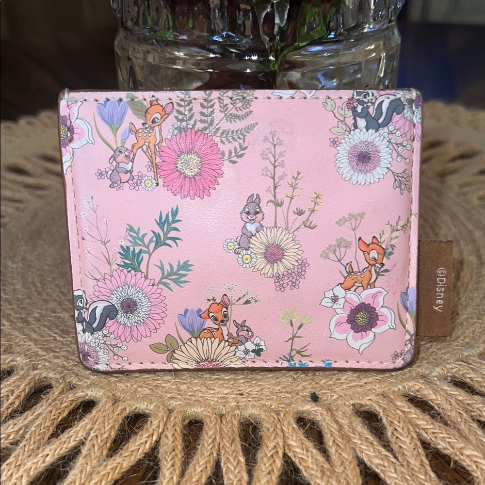 Loungefly Disney Bambi Cardholder Wallet Flower Thumper